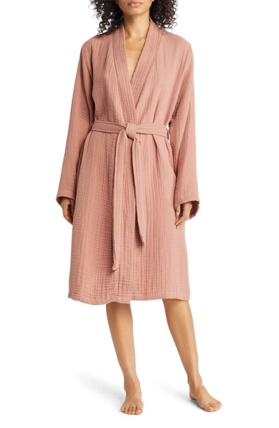 Parachute Gender Inclusive Cloud Cotton Robe In Clay