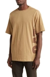 Cat Wwr Oversize Wrap Print T-shirt In Kelp