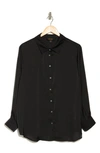 Truth Woven Button-up Shirt In Black