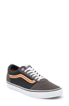 Vans Ward Jersey Colorblock Sneaker In Suede/ Canvas Dark Grey/ White