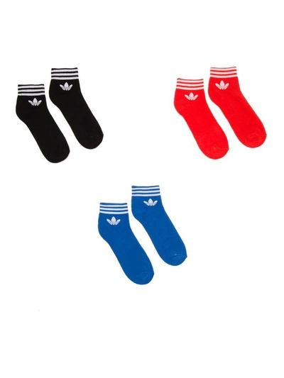Adidas Originals Trefoil Socks In Multicolor