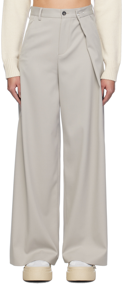 Mm6 Maison Margiela Trousers Taupe 38 In 858 Taupe