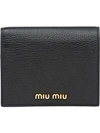 Miu Miu Billfold Wallet - Black