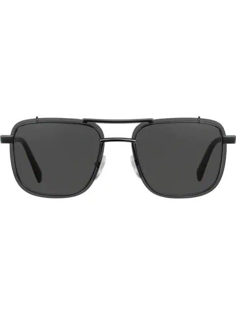 Prada Square Frame Sunglasses In F05s0 Slate Gray Lenses | ModeSens