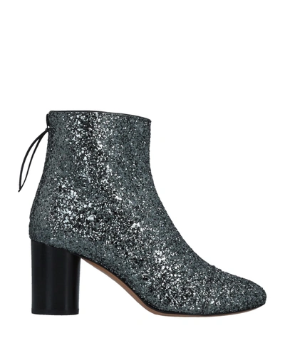 Isabel Marant Ankle Boots In Steel Grey