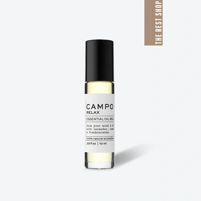 Lunya Campo Relax Essential Oil Roll-on In White
