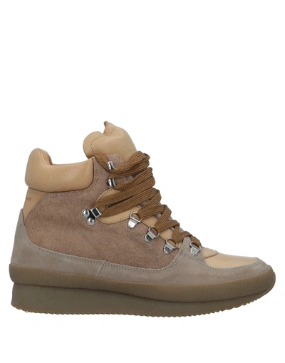 Isabel Marant Ankle Boots In Khaki