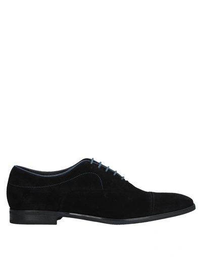 Geox Lace-up Shoes In Black