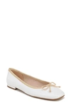 Franco Sarto Abigail Flat In White
