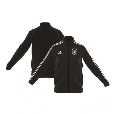 Adidas Originals Adidas Black Germany National Team Dna Full-zip Track Jacket