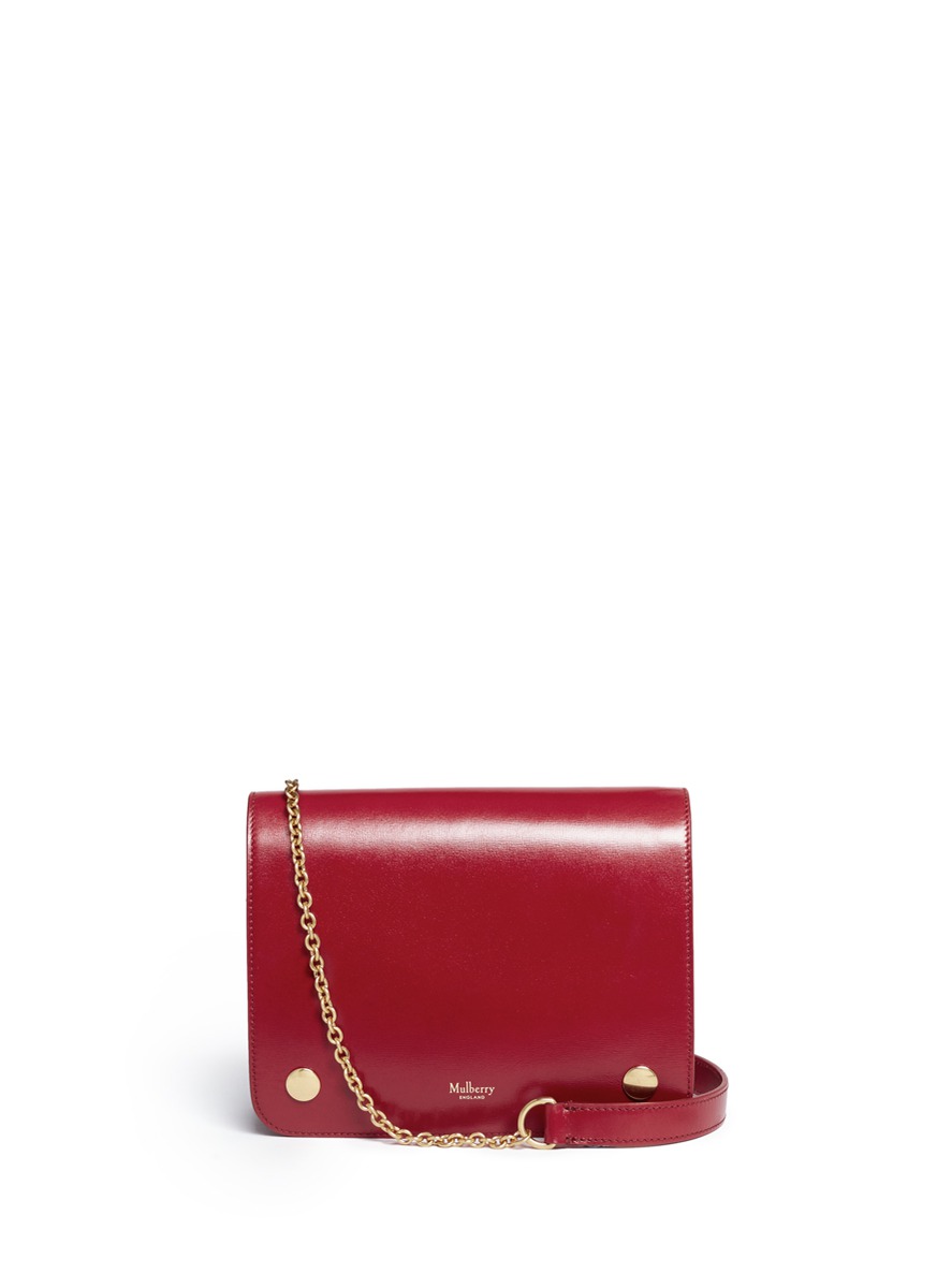 Mulberry 'clifton' Small Grainy Leather Chain Crossbody Bag | ModeSens