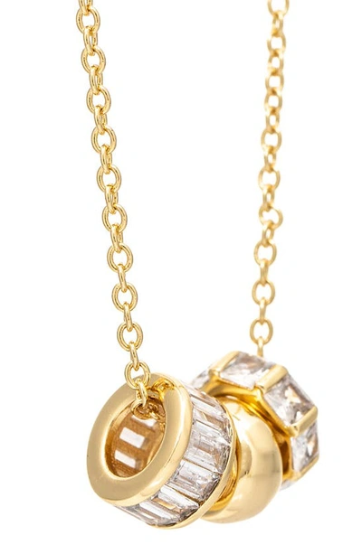 Rivka Friedman Round Charm Necklace In Gold