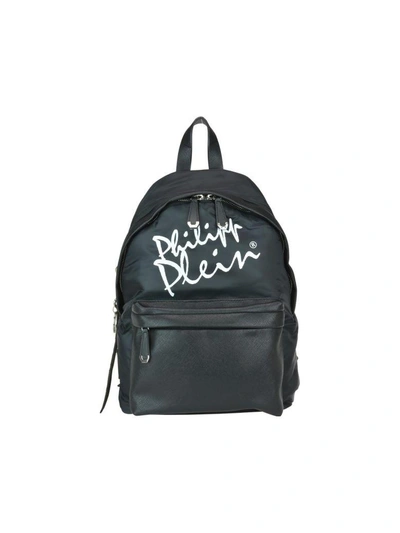 Philipp Plein Back To School Backpack In Black/nickel