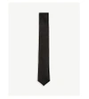 Paul Smith Silk Tie In Black