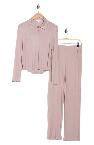 Danskin Relaxed Pajamas In Fading Lilac