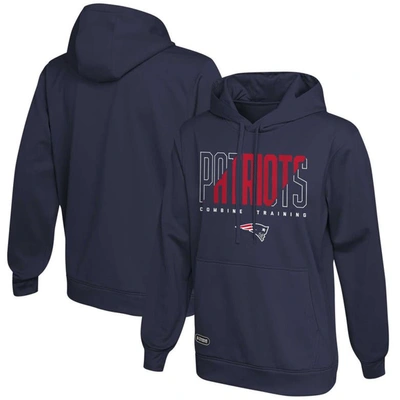 Outerstuff Navy New England Patriots Backfield Combine Authentic Pullover Hoodie