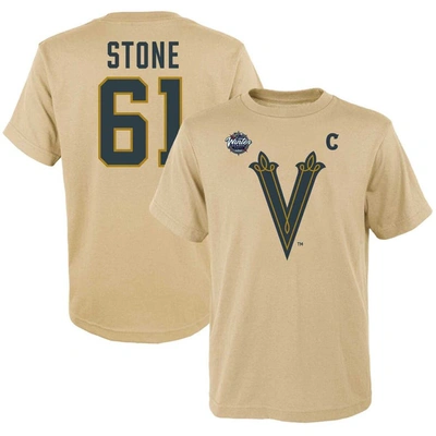 Outerstuff Kids' Big Boys Mark Stone Cream Vegas Golden Knights 2024 Nhl Winter Classic Name And Number T-shirt
