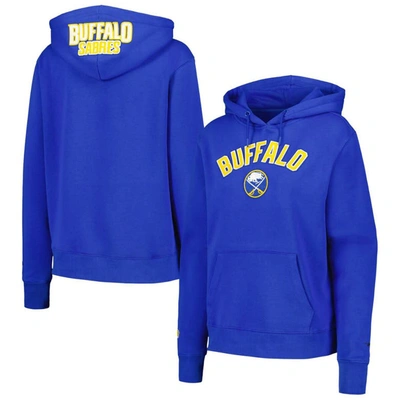 Pro Standard Royal Buffalo Sabres Classic Chenille Pullover Hoodie