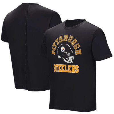 Nfl Black Pittsburgh Steelers Field Goal Assisted T-shirt