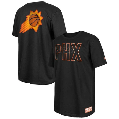 New Era Men's  Black Phoenix Suns 2023/24 City Edition Elite Pack T-shirt