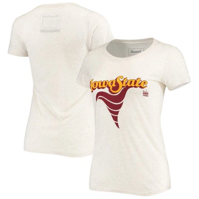 Homefield Ash Iowa State Cyclones Vintage Tri-blend T-shirt
