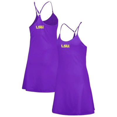 Established & Co. Purple Lsu Tigers Campus Rec Dress