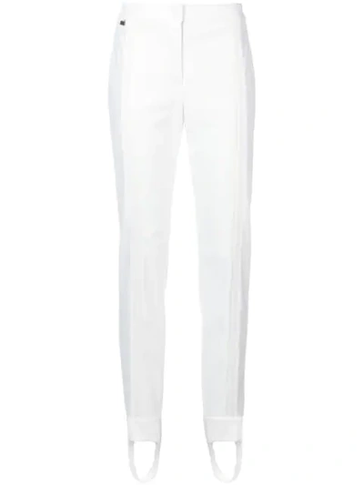 Fendi Stretch-jersey Stirrup Ski Pants In White