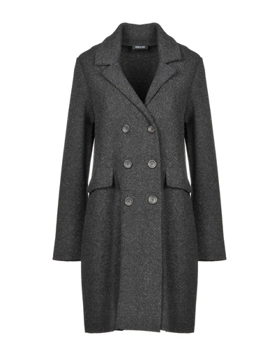 Anneclaire Coat In Lead