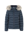 Tommy Jeans Down Jackets In Blue