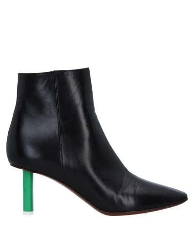 Vetements Ankle Boots In Black