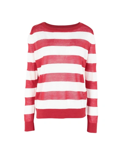 Tommy Jeans Sweater In Red