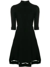 Blumarine Pearl Embellished Dress - Black