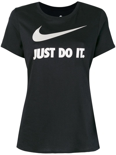 Nike Front Printed T-shirt - Black