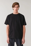 Cos Relaxed-fit T-shirt In Black