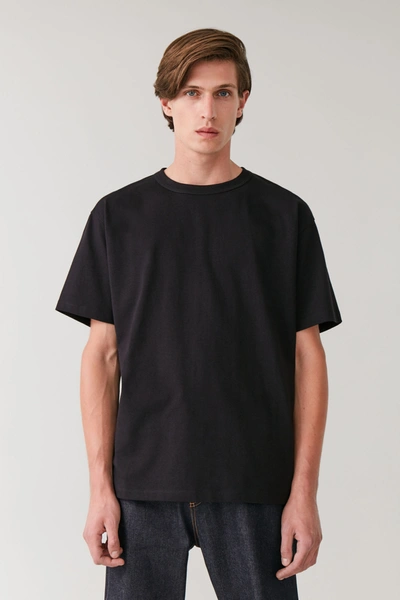 Cos Relaxed-fit T-shirt In Black | ModeSens