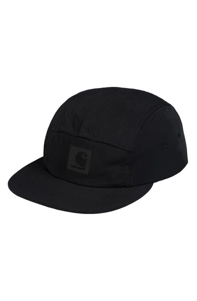 Carhartt Neva Recycled Polyester Baseball Hat In Black