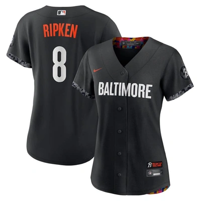 Nike Cal Ripken Jr. Black Baltimore Orioles City Connect Replica Player Jersey