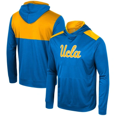 Colosseum Blue Ucla Bruins Warm Up Long Sleeve Hoodie T-shirt