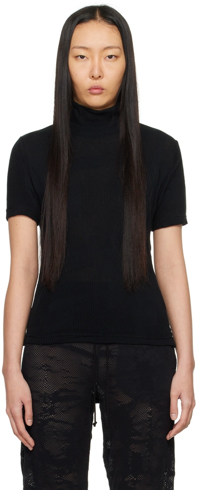 Y's Ribbed-knit Cotton T-shirt In 2