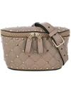 Valentino Garavani Rockstud Spike Belt Bag In Neutrals