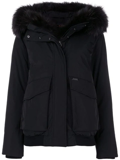 Woolrich Hooded Jacket - Black