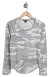 Lucky Brand Burnout Thermal In Grey Multi