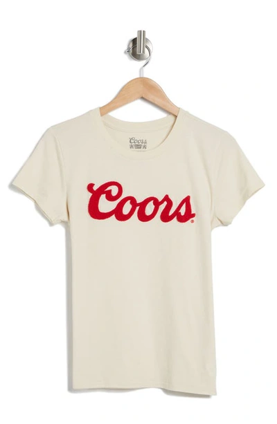 Lucky Brand Bouclé Coors T-shirt In Asparagus Green