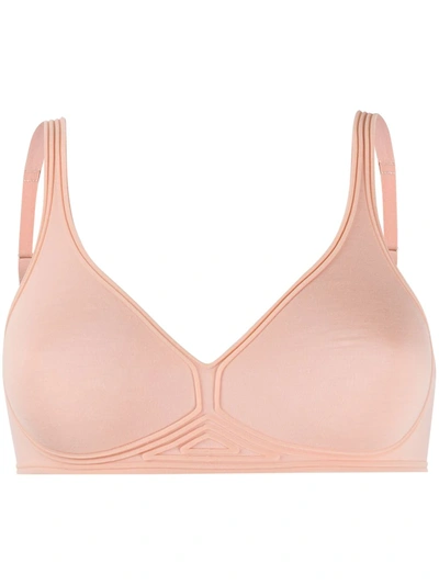 Wolford 3w Skin Blush Soft-cup Bra In Rose