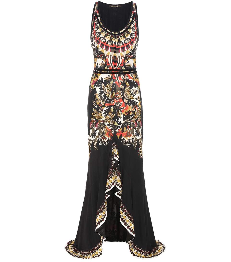 Roberto Cavalli Printed Dress In Eero | ModeSens