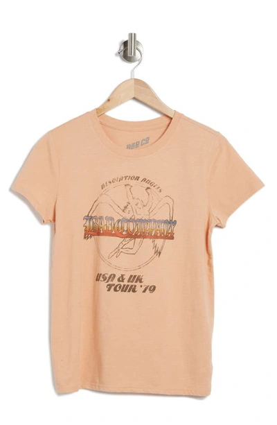 Lucky Brand Bad Company Graphic T-shirt In Neutral