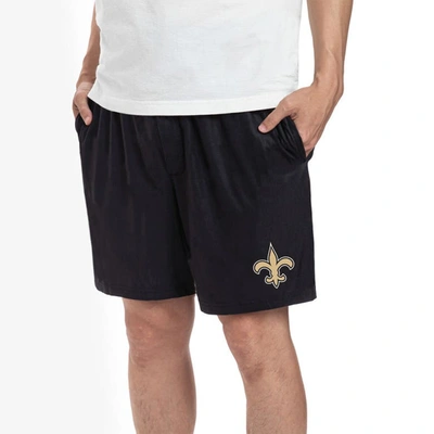 Concepts Sport Black New Orleans Saints Gauge Jam Two-pack Shorts Set