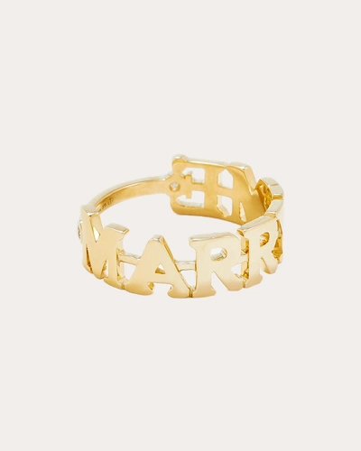 Yvonne Léon Women's Diamond & 9k Gold 'marry Me' Band Ring