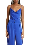 Ramy Brook Abigail Cowl Neck Camisole In Cabana Blue