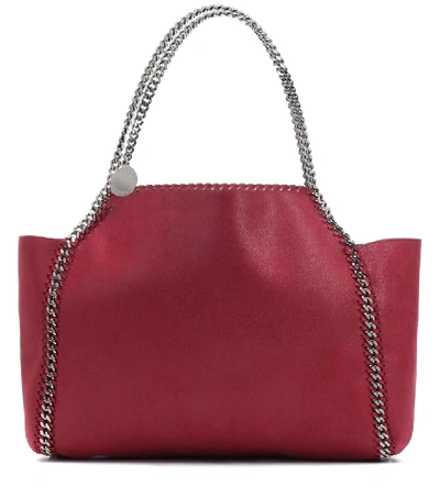 Stella Mccartney Falabella Medium Reversible Tote In Red